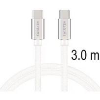 Swissten USB-C Cable, PD 60W, 3m 71527211