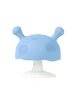 Mombella Mushroom Teether Light Blue