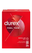 DUREX Feel Thin prezervatyvai, 24 vnt.