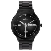Garett išmanusis laikrodis su lietuvišku meniu Quantum Black steel