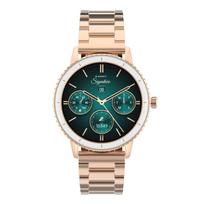 Garett išmanusis laikrodis su lietuvišku meniu Grace Rose Gold Solid Steel