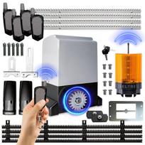 Stumdomųjų vartų variklis KIT 2000kg + 4 nuotolinio valdymo pultai + LED lempa