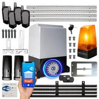 Stumdomų vartų valdymo įrenginys KIT 1500kg + 4 nuotolinio valdymo pulteliai + LED lempa + WIFI