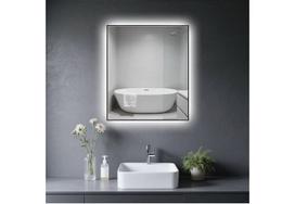 Vonios veidrodis su LED šviesa 60x70 cm