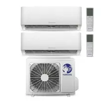 Oro kondicionieriaus komplektas Nordis Evo Multi-Split blokas išor. 2-jų jungčių 2,61/3,32 kW - FMA-18I2HD, NDI-OE09TC1, NDI-OE12TC1