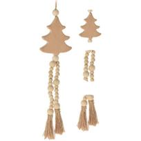 DEKORACINIS PAKABUKAS BOHO ECO NATURA MEDINĖ EGLUTĖ 1054827