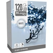 KALĖDINĖS LEMPUTĖS ŠVIESOS GIRLIANDA 120 LED LAIKMATIS ŠALTA BALTA 809917