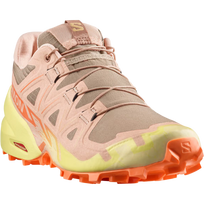 SALOMON shoes Speedcross 6 W burro/sunny lime/almond cream