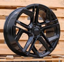 Ratlankis RACINGLINE Y1243 R20x8.5 5x112 ET 38 CB 57.1 (Black Half Matt) (750 kg)