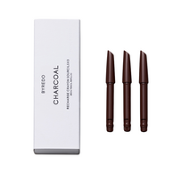 Set Trio Byredo All-In-One Eyebrow Cream Pencil 04 Charcoal Refill, 3 vnt. 0.25 g
