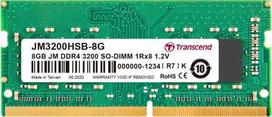Transcend JetRam Green 16GB DDR4 3200MHz SO-DIMM JM3200HSB-16G