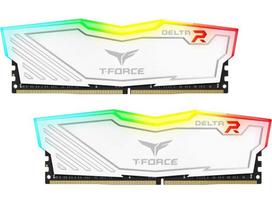 TEAM GROUP T-Force Delta RGB White 2x8GB DDR4 3200MHz DIMM TF4D416G3200HC16FDC01