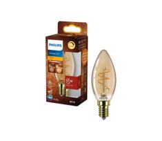 Reguliuojama LED VINTAGE lemputė Philips B35 E14/2,7W/230V 1800K CRI 90