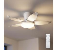 Brilagi - Reguliuojamas LED lubų ventiliatorius LED/32W/230V skersm. 95 cm baltas + nuotolinis pultas
