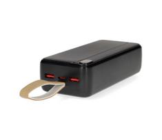 Nedis PBKPD20W325BK - Išorinis akumuliatorius su LED ekranu ir Power Delivery (PD), 30 000 mAh