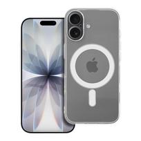 Permatomas 2 mm dėklas telefonui IPHONE 17, suderinamas su MagSafe (su kameros apsauga)