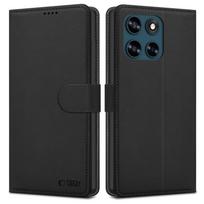 Tech-Protect piniginė dėklas Motorola Moto G57 Power  G67 Power - Juodas