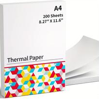 Termopopierius M08F-A4 spausdintuvui
