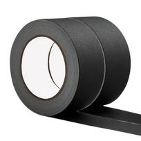 Juoda matinė audinio juosta, 50mm x 30m, 2 vnt., 50mm x 30M x 2 rulonai - juodi
