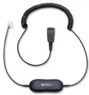 Ausinės Jabra GN 1216 Anschlusskabel SmartCord QD auf RJ9 spiral