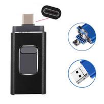USB laikmena USB-C 128GB atminties laikmena,  Juoda