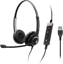 EPOS SENNHEISER SC 260 USB LAIDINIS, BINAURALUS Ausinės,USB PRIJUNGIMAS IR INLINE SKAMBUČIŲ VALDYMAS MS