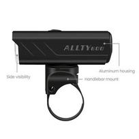 MagicShine ALLTY 600 V2.0 Black USB pakraunamas priekinis žibintas