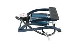 SKS Twin Air pompa / Plieninė / Mėlyna / 73 psi / 5 bar / Manometras / AV vožtuvams