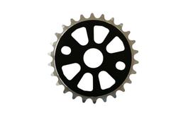 BMX priekinė žvaigždutė / Aliuminis / 26T / Juoda