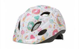 Polisport Lolipops vaikiškas šalmas / 48-52 cm / Balta-Rožinė-Šviesi turkio