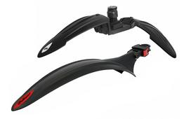 Polisport Cross Country Evo skydelių komplektas / Plastikas / 24-36 mm tvirtinimas / Juoda / 26"-29