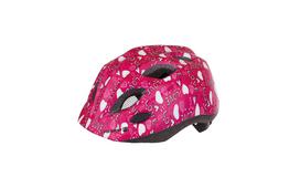 Polisport Junior Love vaikiškas šalmas / LED žibintas / Rožinė-Balta / S (52-56 cm)