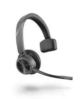 „Poly Plantronics Voyager 4310 UC Bluetooth“ ausinės, nano raktas su USB-A jungtimi, sertifikuotas MS, monofoninis