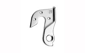 Union GH-168 galinio perjungėjo auselė / Su varžtais M4 x 0.7 / Dešinė / Tinka Ideal, Lapierre