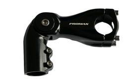 Promax MA-596 vairo iškyša / Aliuminis / 31.8 mm vairui / 28.6 mm šakei / 105 mm / Kintamas kampas / Black