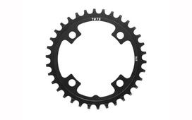 SunRace CRMX04 priekinė žvaigždutė / Aliuminė / 34T / 104 mm BCD / Narrow Wide