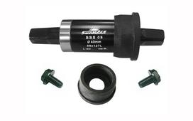 SunRace BBS08 miniklio velenas / 40 mm / 68 mm / kvadratinė 127 mm ašis