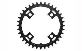 SunRace CRMX00 priekinė žvaigždutė / 38T / 96 mm BCD / Narrow Wide / Aliuminė