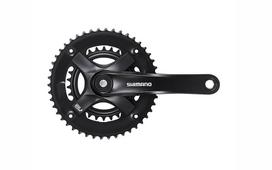 Shimano FC-TY501-2 priekinis žvaigždžių blokas / 2x7/8 pavarų / 46x30T / 175 mm / kvadratas