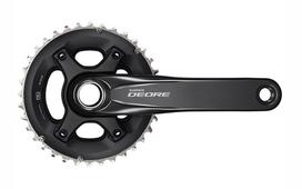 Shimano Deore FC-M6000-2 priekinis žvaigždžių blokas / 2x10 pavarų / 38x28T / 175 mm / Hollowtech II