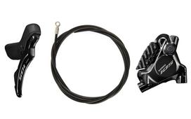 Shimano ST-R7120 ir BR-R7170 stabdžių ir pavarų perjungimo rankenėlės / 2x12 pavarų / Galinės / 2200 mm / Flat-Mount