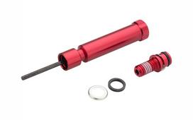 RockShox Rebound Damper Knob Kit Long šakės remonto komplektas / Tora, Recon, Reba, Revelation / 27.5"-29