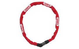 ABUS Steel-O-Chain 4804C užraktas grandinė / 75 cm / 4 mm / Red / 3/15 saugumo lygis