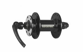 Novatec D471SBT priekinė stebulė / 9x100 mm QR / 32H / 6-bolt / 2 x NBK uždari guoliai
