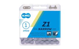 KMC Z1 Narrow EPT grandinė / 1 pavaros / 1/2" x 3/32" / 112L / nerūdijanti
