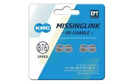KMC MissingLink 7/8R EPT grandinės sujungimas / 6/7/8 pavarų / 1/2" x 3/32" / 7.3 mm