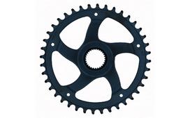 KMC Bosch E-Bike Gen 4 Super Narrow priekinė žvaigždutė / 40T / Direct Mount / 9 mm offset / 52 mm chainline / 1/2" x 11/128