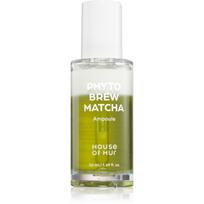 House of Hur Phyto Brew Matcha Ampoule drėkinamasis ir raminamasis serumas skaistinamojo poveikio 50 ml