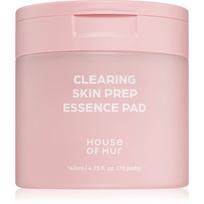 House of Hur Clearing Skin Prep Essence Pad eksfoliaciniai valomieji diskeliai drėkinamojo poveikio 140 ml