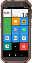 OLP Olympia TREK 14 cm (5.5″) Dviguba SIM jungtis Android 10 4G C tipo USB 3GB 32GB 5000 mAh Juoda, Oranžinė